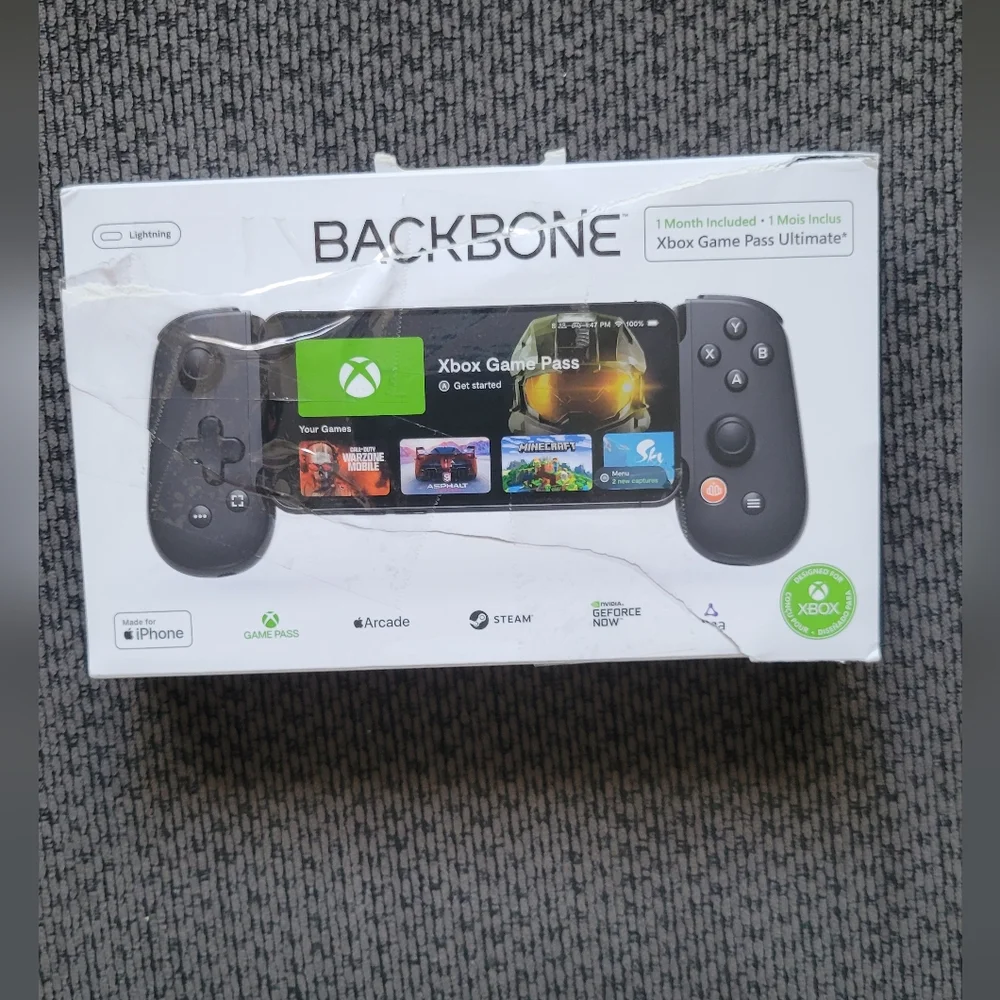 NIB Xbox Backbone made for iPhoneDesigned for XBOX BB-02-B-X with adapter New